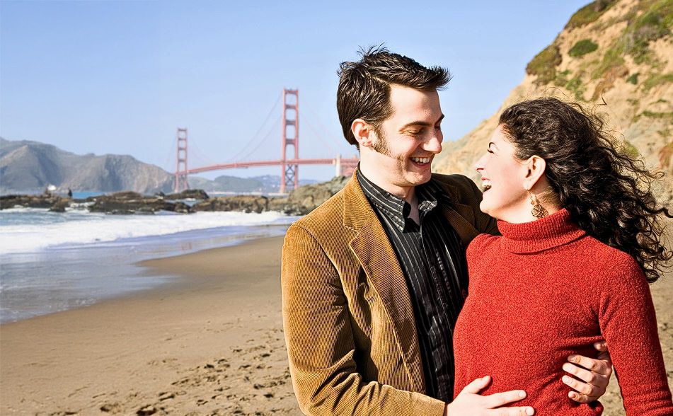 couple in california